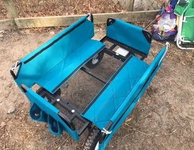 Adjustable board cart