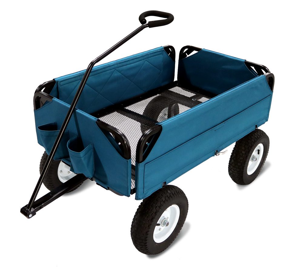 shore and chore cart with optional side panels