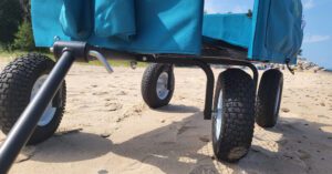 paddle board pull cart