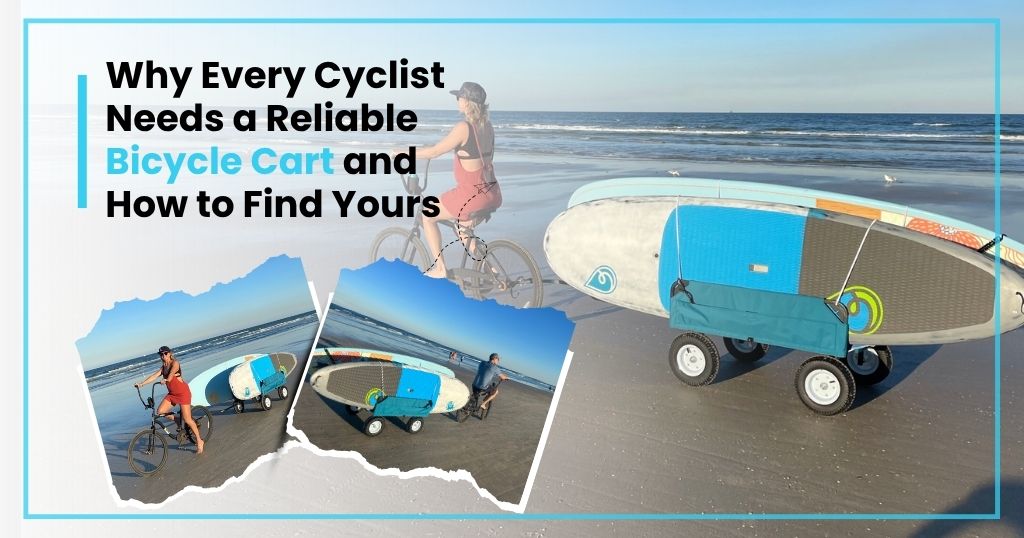 Cyclist Needs a Reliable Bicycle Cart